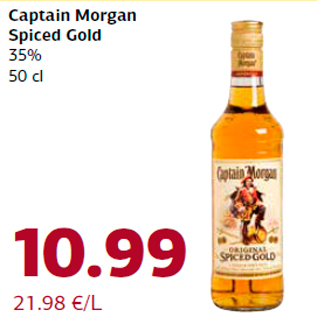 Allahindlus - Captain Morgan Spiced Gold