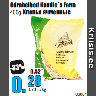 Allahindlus - Odrahelbed Kamile`s Farm 400g