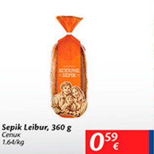 Allahindlus - Sepik Leibur, 360 g