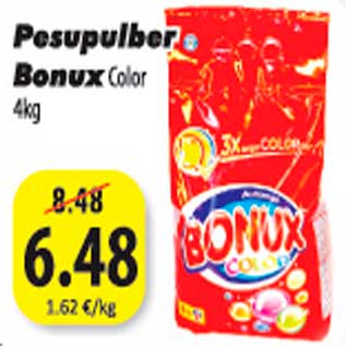 Allahindlus - Pesupulber Bonux Color 4kg