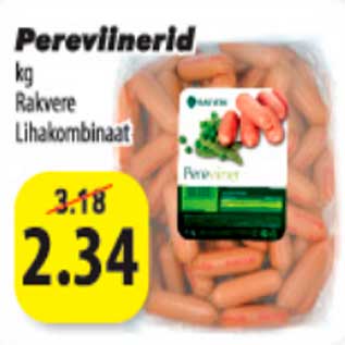 Allahindlus - Pereviinerid kg Rakvere Lihakombinaat