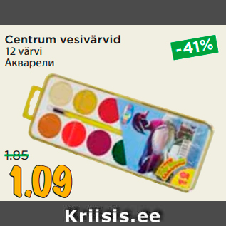 Allahindlus - Centrum vesivärvid