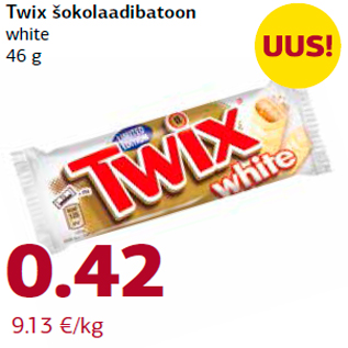 Allahindlus - Twix šokolaadibatoon