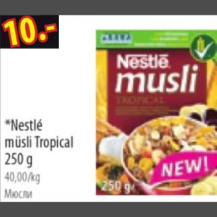 Allahindlus - Nestle müsli Tropical