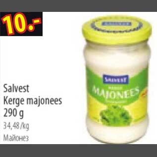 Allahindlus - Salvest Kerge majonees