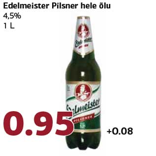 Allahindlus - Edelmeister Pilsner hele õlu