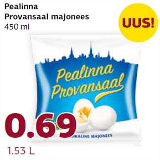 Allahindlus - Pealinna Provansaal majonees 450 ml