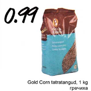 Allahindlus - Gold Corn tatratangud, 1 kg