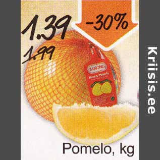 Allahindlus - Pomelo, kg