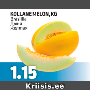 Allahindlus - KOLLANE MELON, KG