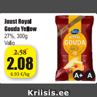 Allahindlus - Juust Royal Gouda Yelow