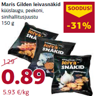 Allahindlus - Maris Gilden leivasnäkid