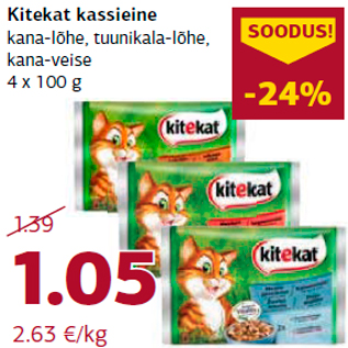 Allahindlus - Kitekat kassieine