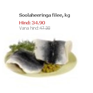 Allahindlus - Soolaheeringa filee