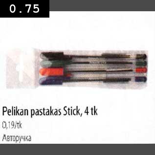 Allahindlus - Pilikan pastakas Stick, 4tk