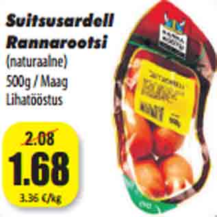 Allahindlus - Suitsusardell Rannarootsi (naturaalne) 500g / Maag Lihatööstus