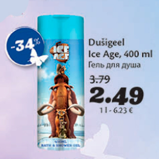 Allahindlus - Dušigeel Ice Age, 400 ml