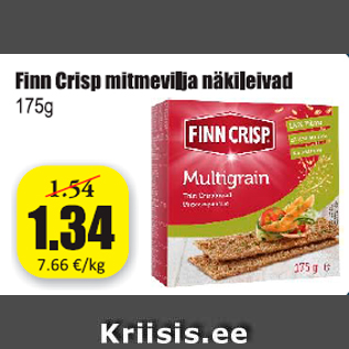 Allahindlus - Finn Crisp mitmevilja näkileivad 175 g