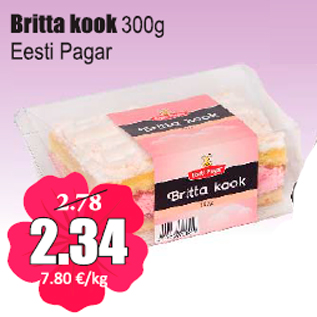 Allahindlus - Britta kook 300 g