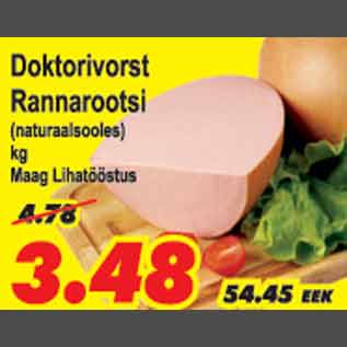 Allahindlus - Doktorivorst Rannarootsi