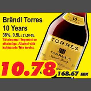 Allahindlus - Brändi Torres 10 Years