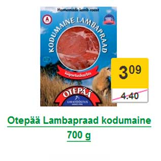 Allahindlus - Otepää Lambapraad kodumaine 700 g