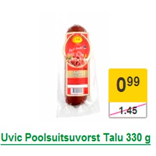 Allahindlus - Uvic Poolsuitsuvorst Talu 330 g