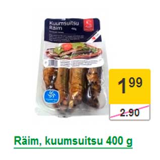 Allahindlus - Räim, kuumsuitsu 400 g