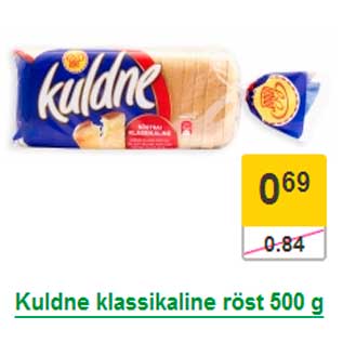 Allahindlus - Kuldne klassikaline röst 500 g