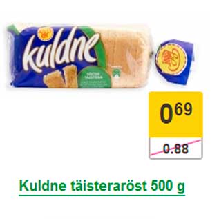 Allahindlus - Kuldne täisteraröst 500 g