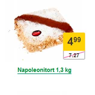 Allahindlus - Napoleonitort 1,3 kg