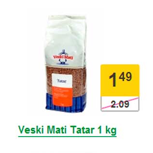 Allahindlus - Veski Mati Tatar 1 kg