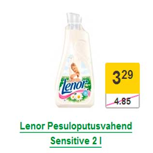 Allahindlus - Lenor Pesuloputusvahend Sensitive 2 l