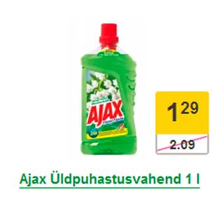 Allahindlus - Ajax Üldpuhastusvahend 1 l