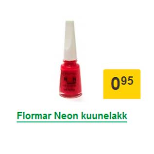 Allahindlus - Flormar Neon küünelakk