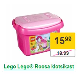 Allahindlus - Lego Lego® Roosa klotsikast