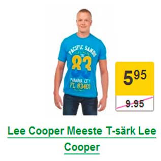 Allahindlus - Lee Cooper Meeste T-särk