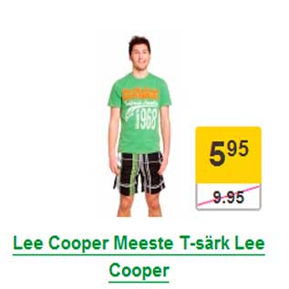 Allahindlus - Lee Cooper Meeste T-särk