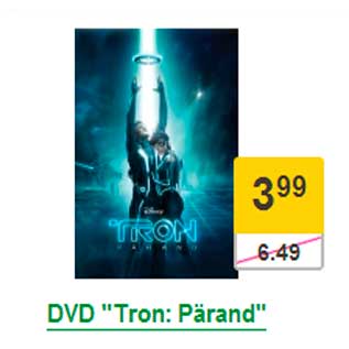 Allahindlus - DVD "Tron: Pärand"