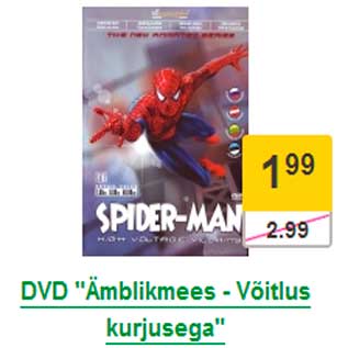 Allahindlus - DVD "Ämblikmees - Võitlus kurjusega"