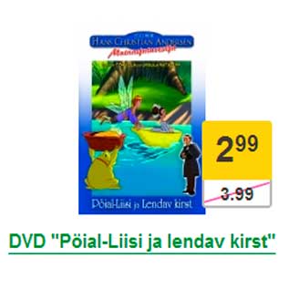 Allahindlus - DVD "Pöial-Liisi ja lendav kirst"