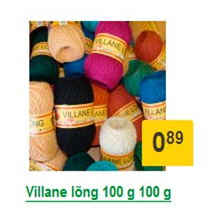 Allahindlus - Villane lõng 100 g 100 g