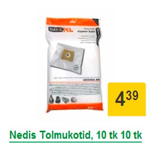 Allahindlus - Nedis Tolmukotid, 10 tk