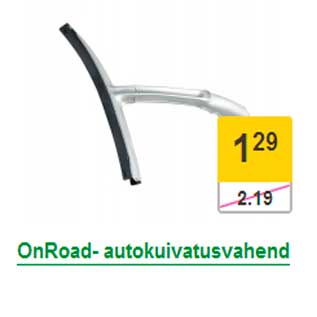 Allahindlus - OnRoad autokuivatusvahend