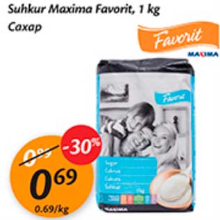 Allahindlus - Suhkur Maxima Favorit, 1 kg