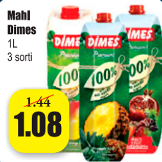 Allahindlus - Mahl Dimes 1 L / 3 sorti