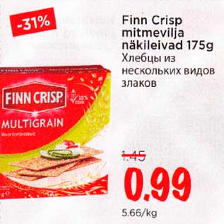 Allahindlus - Finn Crisp mitmevilja näkileivad 175g