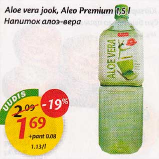 Allahindlus - Alое vera jооk,Alео Рrеmium 1,5l