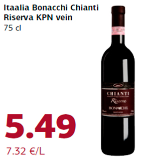 Allahindlus - Itaalia Bonacchi Chianti Riserva KPN vein 75 cl