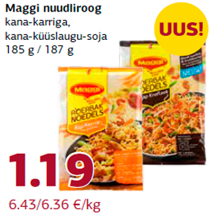 Allahindlus - Maggi nuudliroog